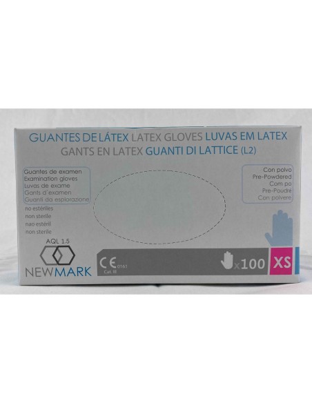 GUANTE LATEX C/ POLVO T/GRANDE [1 x 100u.]