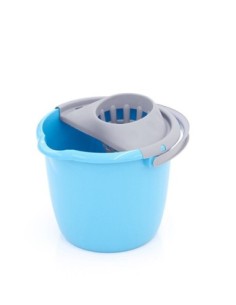 CUBO+ESCURRIDOR REDONDO NATURE 14 L. AZUL