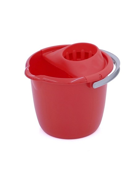 CUBO+ESCURRIDOR REDONDO NATURE 14 L. ROJO