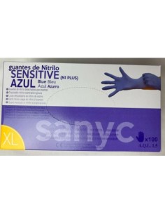 GUANTE NITRILO AZUL SENSITIVE T/XL [1 x 100u.]
