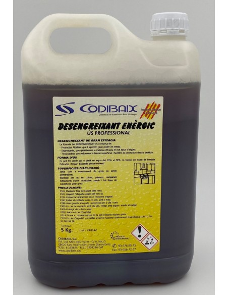 DESGREIXANT CODIBAIX  ENERGIC [1 x 5l.]