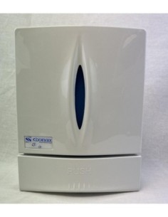 DOSIFICADOR JABON ABS BLANCO//AZUL 0,8ltrs.