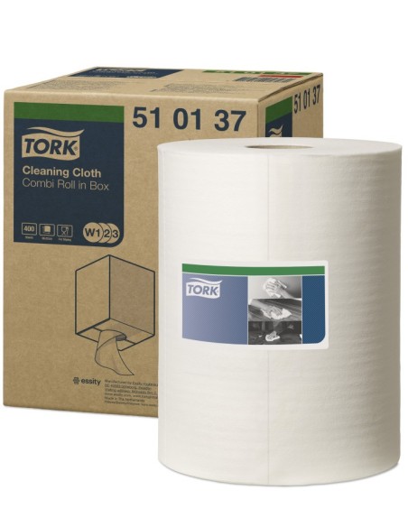 PAÑO TORK W1/W2/W3 MULTIUSO 510 BLANCO -1 x 280u.-