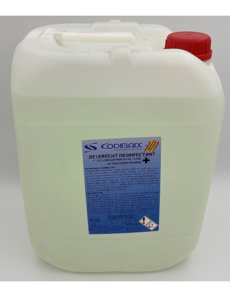 DETERGENTE CLORADO DESINFECTANTE -1 x 20l.-