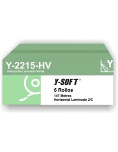 BOBINA AUTOCORTE VERDE 2C. ECOLABEL 147m. -1 x 6u.-