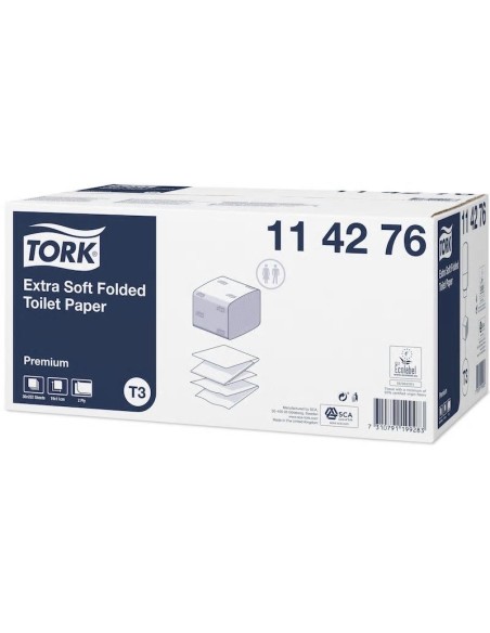 BULK TORK PREMIUM T3 2C. PLEG.EXTRA SUAVE -30 x 252u.-