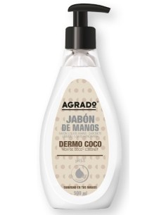 JABON DE MANOS DERMO-COCO C/DOSIFICADOR [ 1 x 500ml.]