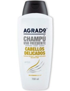 CHAMPU AGRADO cabellos delicados -1 x 750ml.-