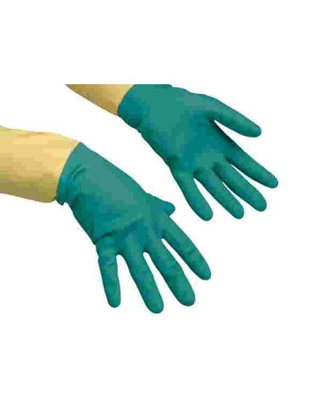 GUANTE SUPERFUERTE T/ 7´5 - 8 AMAR/VERDE