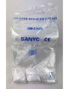 GUANTE POLIETILENO -1 x 100u.-