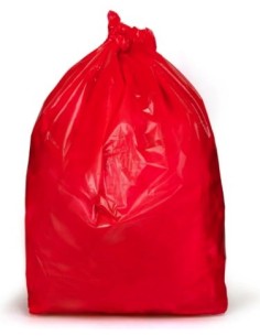 BOLSA ROJA 85x105 G-170 -25r x 10u-
