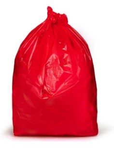BOLSA ROJA 85x105 G-170 -rollo de 10u-