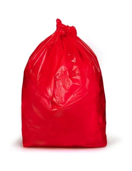 BOLSA ROJA 85x105 G-170 -rollo de 10u-
