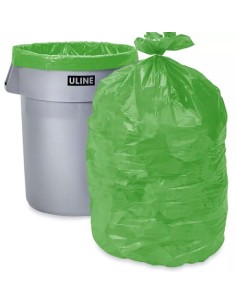 BOLSA VERDE 85x105 G-170 -rollo de 10u-