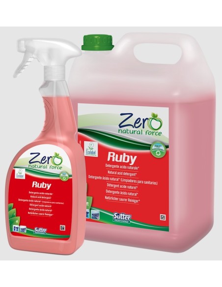 ZERO RUBY Detergente Desincrustante -1 x 5l-
