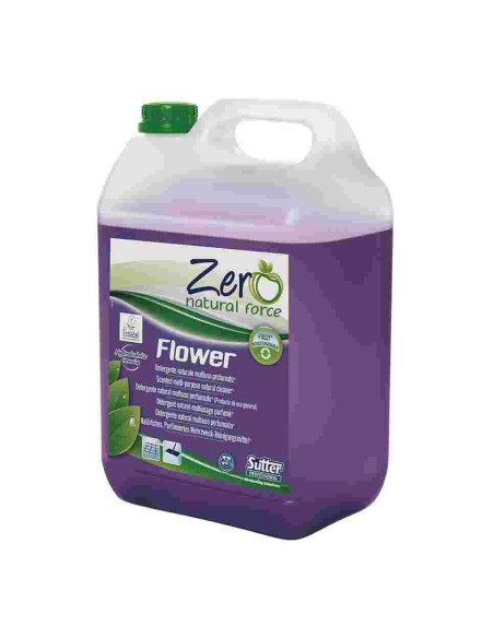 ZERO FLOWER Detergente natural Hidro-alcoholico -1 x 5l-