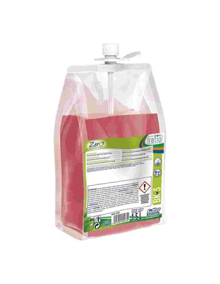 RATIO ZERO BK-3 HIGIENIZANTE BAÑOS - 2 x 1500ml- concentrat-VERMELL
