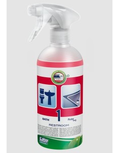 BOTELLA CTAPON ROJO DE ROSCA FLACONI 500ml