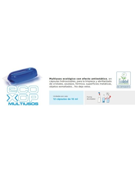 XOP MULTIUSOS  cristales  MONODOSIS 10ml -1 x 12u-