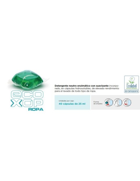 XOP LOUÇA Detergente y Abrillantador automatico -1 x 80u-