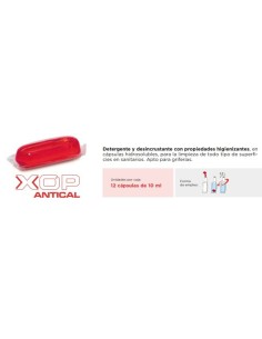 XOP ANTICAL MONODOSIS Detergente antical concentrado para baños  -1 x 12u-