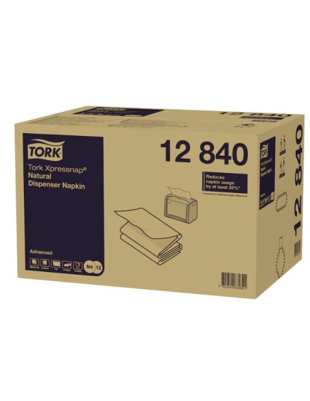 SERVILLETA TORK N4 INTERP 1C 216x33cm -1 x 9000u- NATURAL
