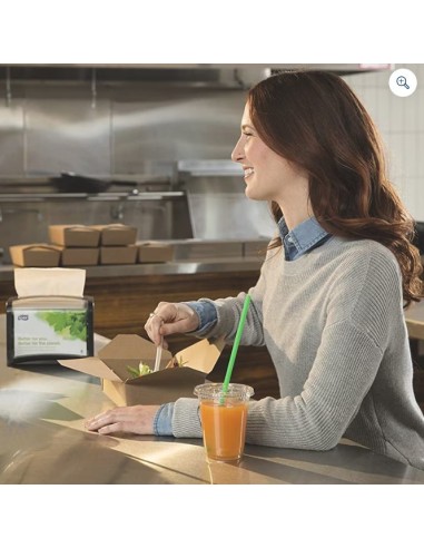 SERVILLETA TORK N4 INTERP 1C 216x33cm -1 x 9000u- NATURAL