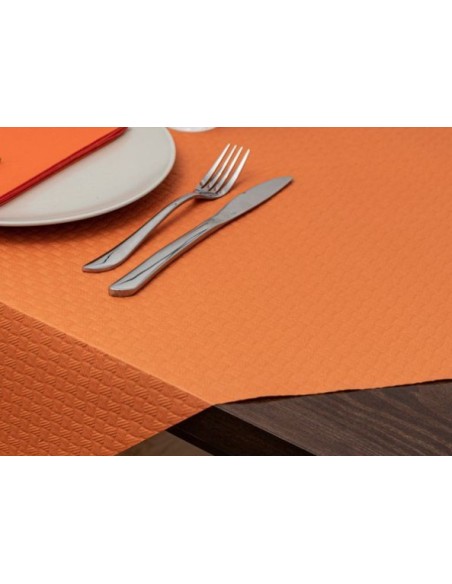 MANTEL ROLLO NARANJA 120 x 10m -1u-