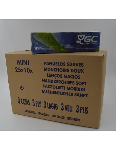 PAÑUELO OLIMPIC 10x10 -1 x 25PACKS-