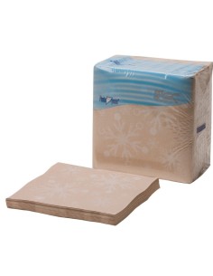 SERVILLETA 40x40 2C PUNTAPUNTA -1 x 2000u- GLACE NATURE