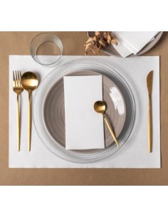 SERVILLETA 40x40 2C PUNTAPUNTA -1 x 100u- BLANCA