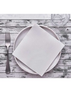 SERVILLETA 40x40 2C PUNTAPUNTA -20pq x 100u- BLANCA