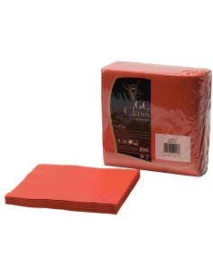 SERVILLETA 40x40 1C TISUCLASS TERRACOTA -1 x 600u-