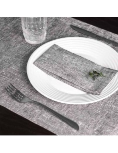 MANTEL 30x40 AIR LAID SAHARA NEGRO -1 x400u-