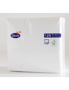 SERVILLETA TISU 40X40 3C -4 x 250u- BLANCA