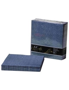 SERVILLETA 40X40 1C TISUCLASS FILUM AZUL -12pq x 50u-