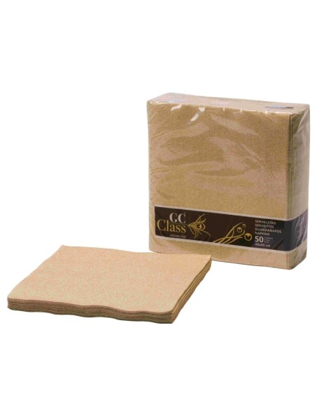 SERVILLETA 40X40 1C TISUCLASS FILUM ORO -12pq x 50u-