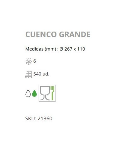 CUENCO DENOX 267 MM 3 LTRSCOLOR