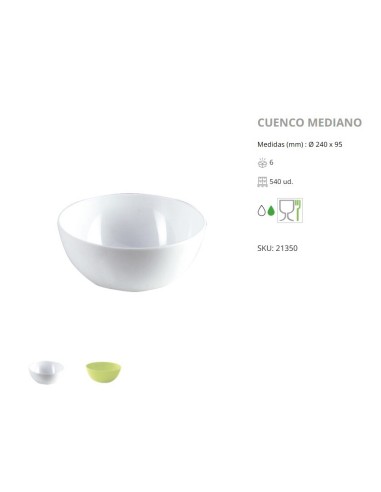 PALANGANA DENOX 240 MM COLORES