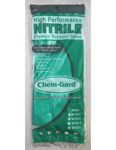 GUANTE NITRILO INDUSTRIAL VERDE TG -1u-