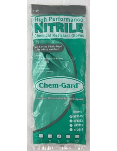GUANTE NITRILO INDUSTRIAL VERDE TM -1u-