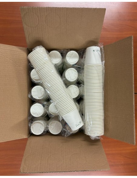 VASO CARTON BLANCO 12OZ 355CC -20pq x 50u-