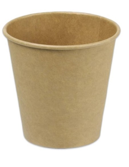 VASO CARTON KRAFT 8OZ 240CC BEBIDA CALIENTE -1pq x 50u- REF 087727