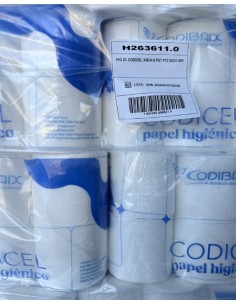 Higiènic CODICEL  300 serveis blanc 2 fulls -8pq x 12u- GC