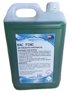 DETERGENTE AMONIACAL BAC PINO -1 x 5l-