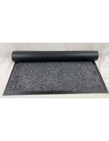 ALFOMBRA BASE CAUCHO 60x90cms GRIS ACERO COLOR 70