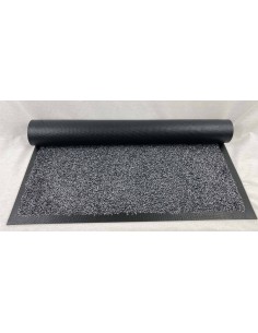 ALFOMBRA BASE CAUCHO 85x115cms GRIS ACERO COLOR 70