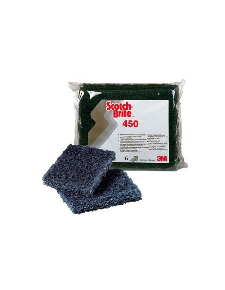 SCOTCH BRITE 450 ALMOHADILLA 158x95mm PLANCHAS -1 x 6u-