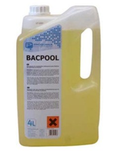 BACPOOL detergdesinfectante mobiliario piscina -3 x 4l-