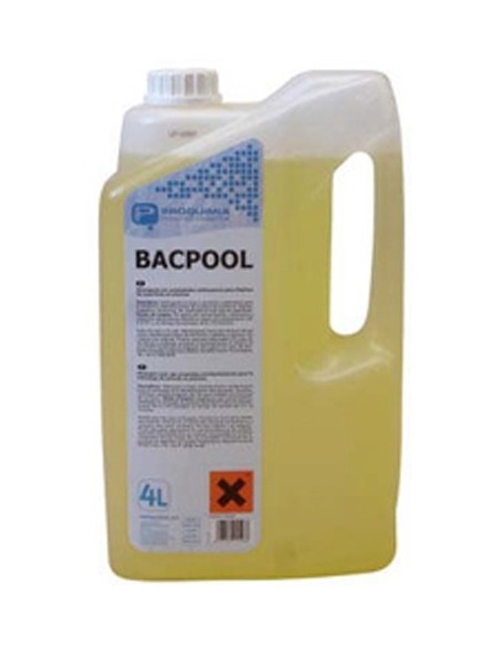 BACPOOL detergdesinfectante mobiliario piscina -3 x 4l-
